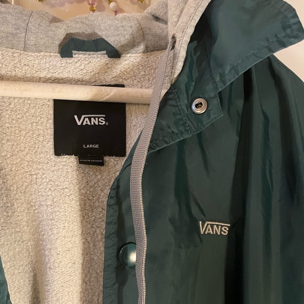 Vans Green Windbreaker Jacket